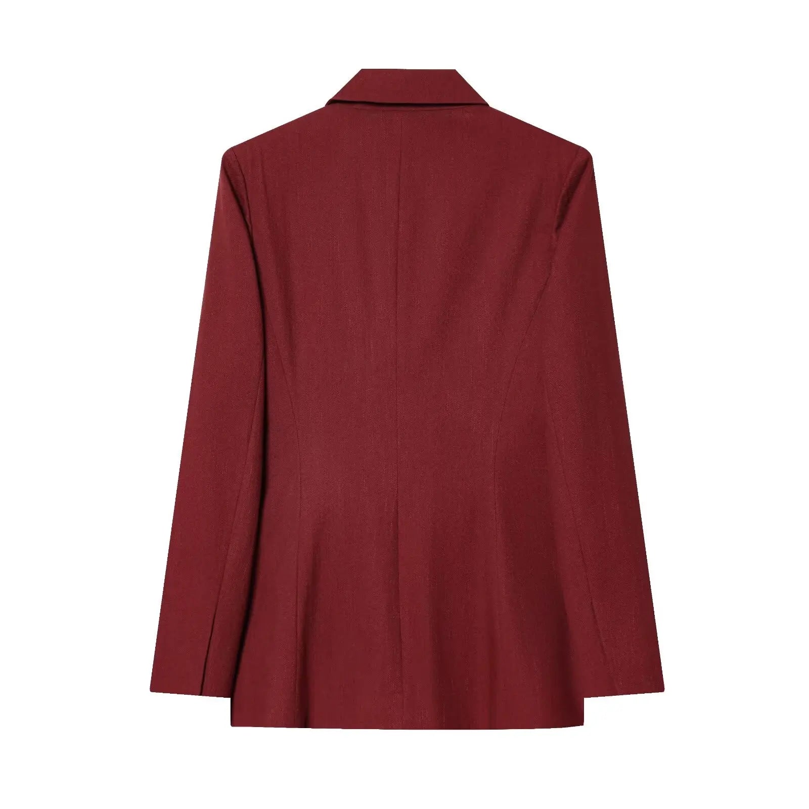 Women's Office Blazer & Wide Leg Pants Suit – Elegant 2-Piece Power Set