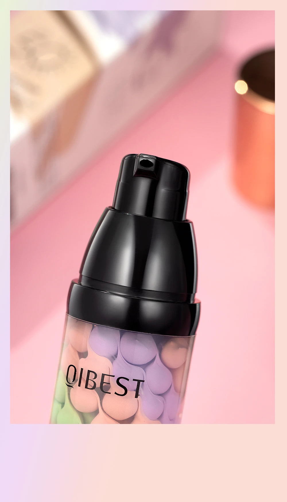Corretivo Líquido 3 em 1 Primer Base e Iluminador Facial 40g para Todos os Tipos de Pele