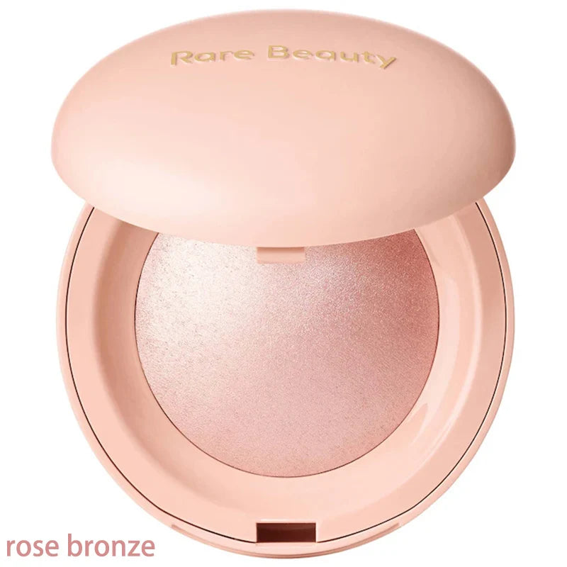 Blush Cremoso Matte com Glitter Iluminador e Lip Gloss Nutritivo para Maquiagem Completa
