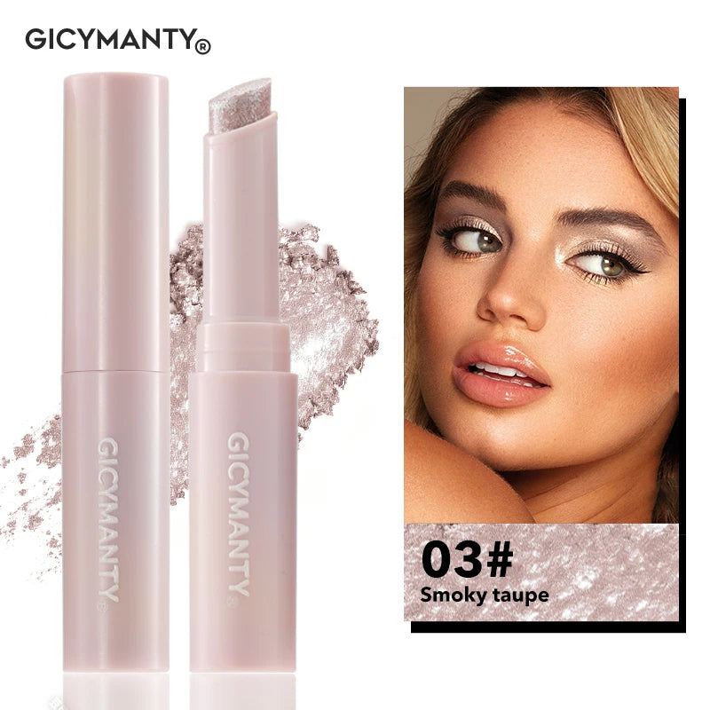 Sombra em Bastão Jelly Holográfica com Glitter e Shimmer Pérola para Iluminação dos Olhos