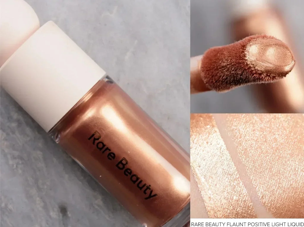 Blush Cremoso Matte com Glitter Iluminador e Lip Gloss Nutritivo para Maquiagem Completa