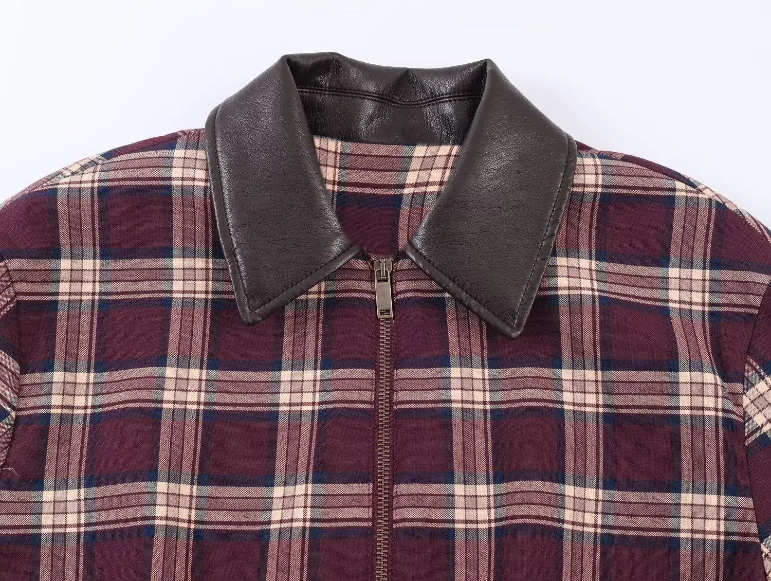 Women's Plaid Two-Piece Set – High Waist Short Coat & Skirt | Autumn Winter Casual Chic Fashion