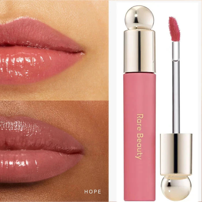 Blush Cremoso Matte com Glitter Iluminador e Lip Gloss Nutritivo para Maquiagem Completa