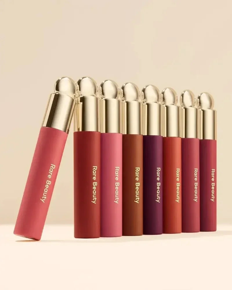 Blush Cremoso Matte com Glitter Iluminador e Lip Gloss Nutritivo para Maquiagem Completa