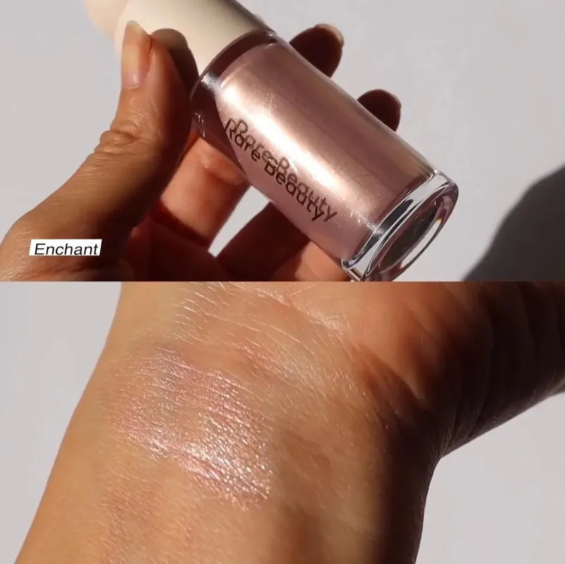Blush Cremoso Matte com Glitter Iluminador e Lip Gloss Nutritivo para Maquiagem Completa