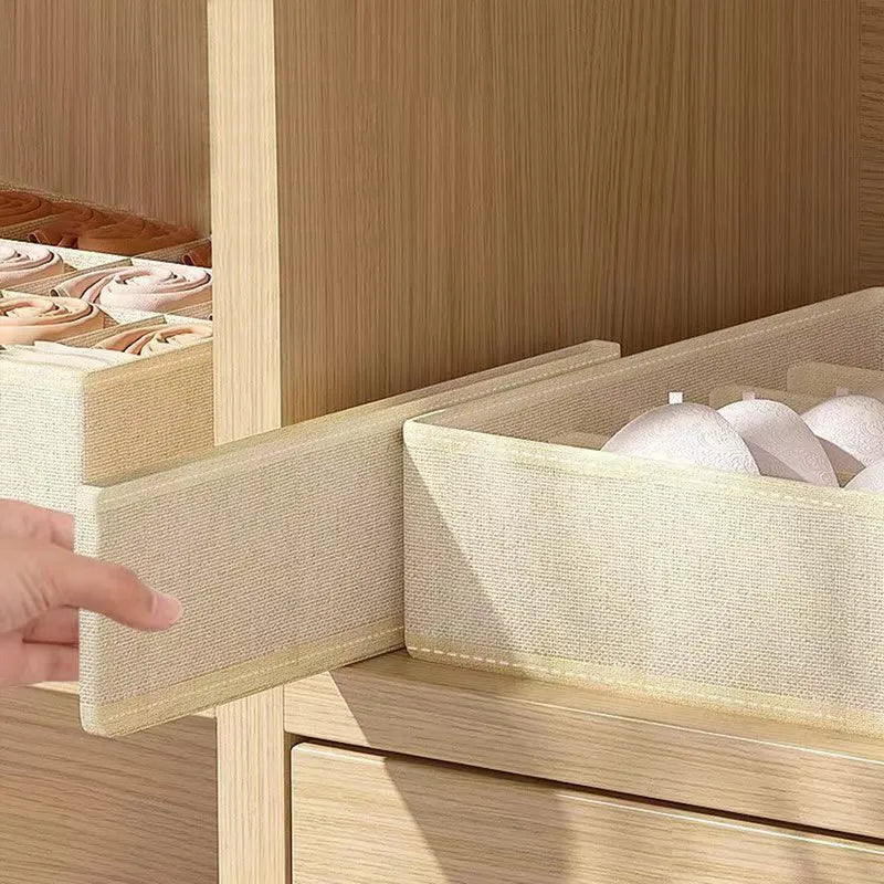 Organizador de Gaveta para Roupas Íntimas Sutiãs Meias e Calcinha Separador de Armário