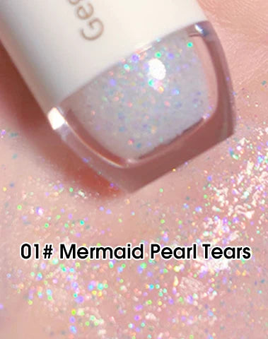 Sombra Líquida Perlada com Glitter e Brilho Intenso Waterproof Longa Duração 6 Cores
