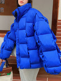 Women's Winter Jacket – Loose Thick Cotton Coat | Office Lady High Street Style