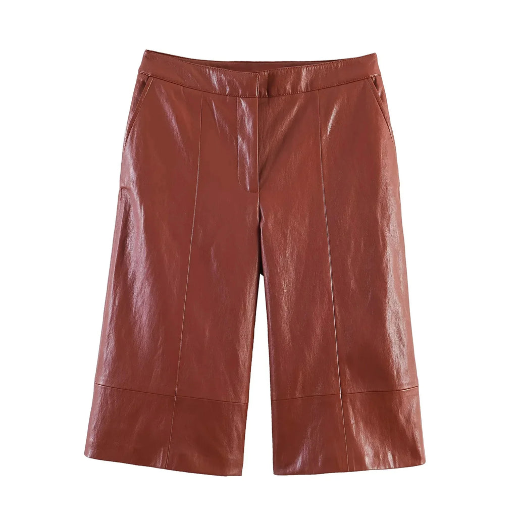Women's Solid Chic Suit Set – Zipper Top, Mini Skirt & Shorts | High Street Spring Fashion