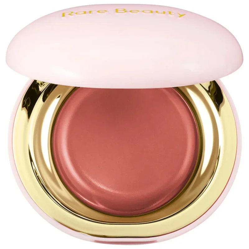 Blush Cremoso Matte com Glitter Iluminador e Lip Gloss Nutritivo para Maquiagem Completa