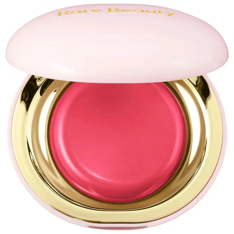 Blush Cremoso Matte com Glitter Iluminador e Lip Gloss Nutritivo para Maquiagem Completa