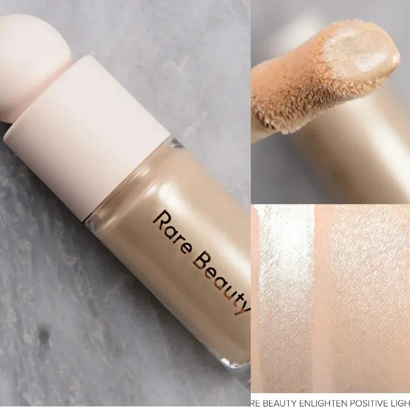 Blush Cremoso Matte com Glitter Iluminador e Lip Gloss Nutritivo para Maquiagem Completa