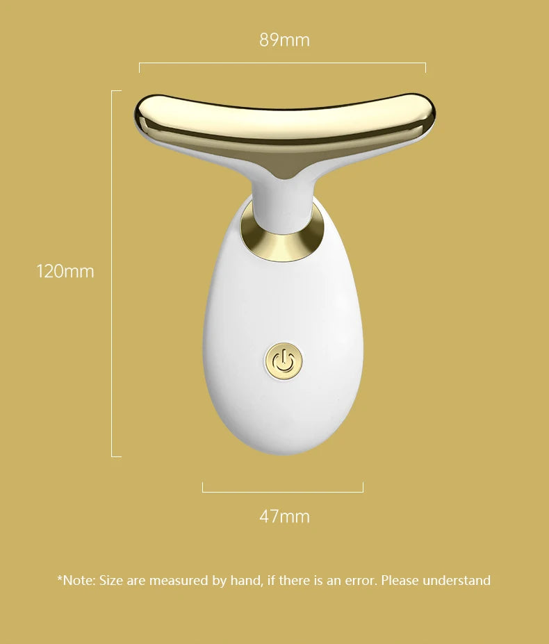 Massageador Facial e Cervical Elétrico Lifting Firmador e Rejuvenescedor