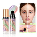 Corretivo Líquido 3 em 1 Primer Base e Iluminador Facial 40g para Todos os Tipos de Pele