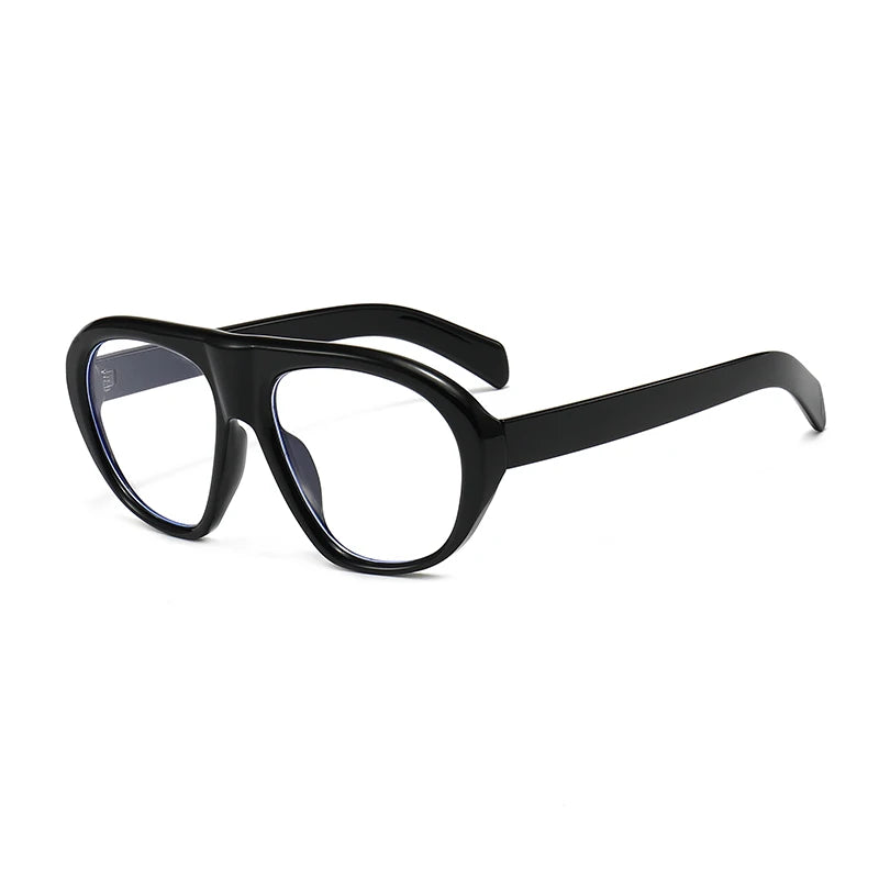 Óculos de Sol Oversized Aviador Retrô Vintage UV400 Unissex para Uso ao Ar Livre