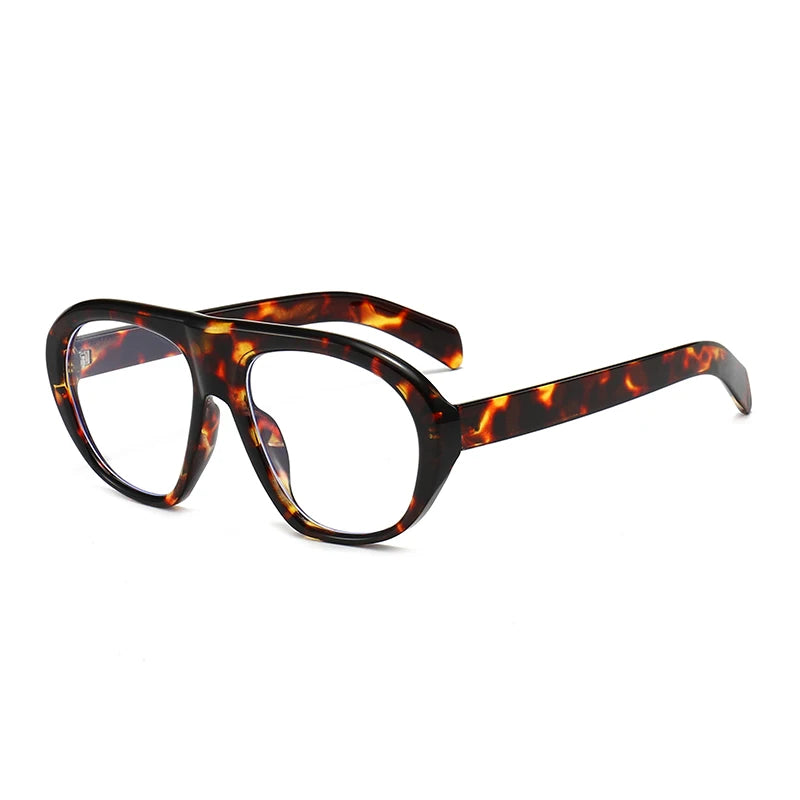 Óculos de Sol Oversized Aviador Retrô Vintage UV400 Unissex para Uso ao Ar Livre