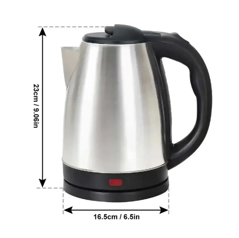 2L Food Grade Stainless Steel Electric Kettle Fast Boiling Water Heater Multifunctional Teapot for Coffee Beverage