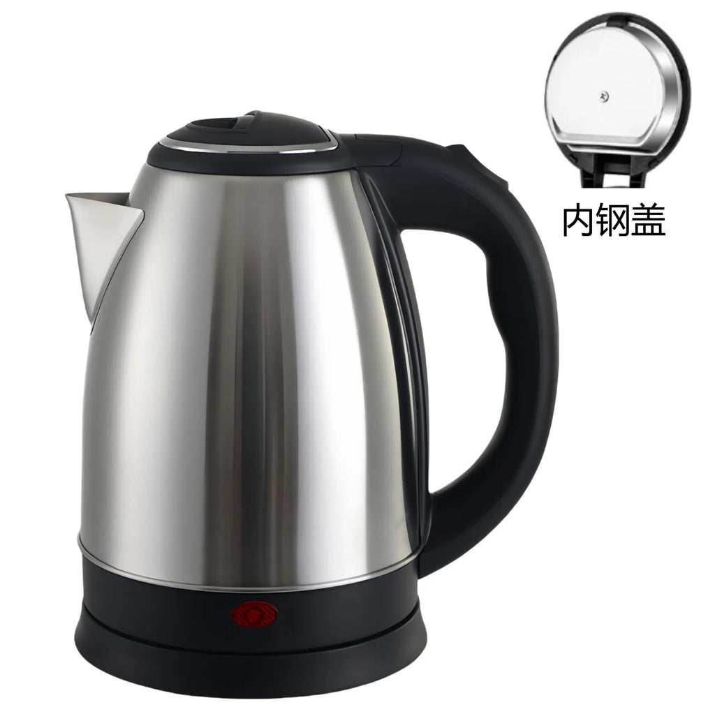 2L Food Grade Stainless Steel Electric Kettle Fast Boiling Water Heater Multifunctional Teapot for Coffee Beverage