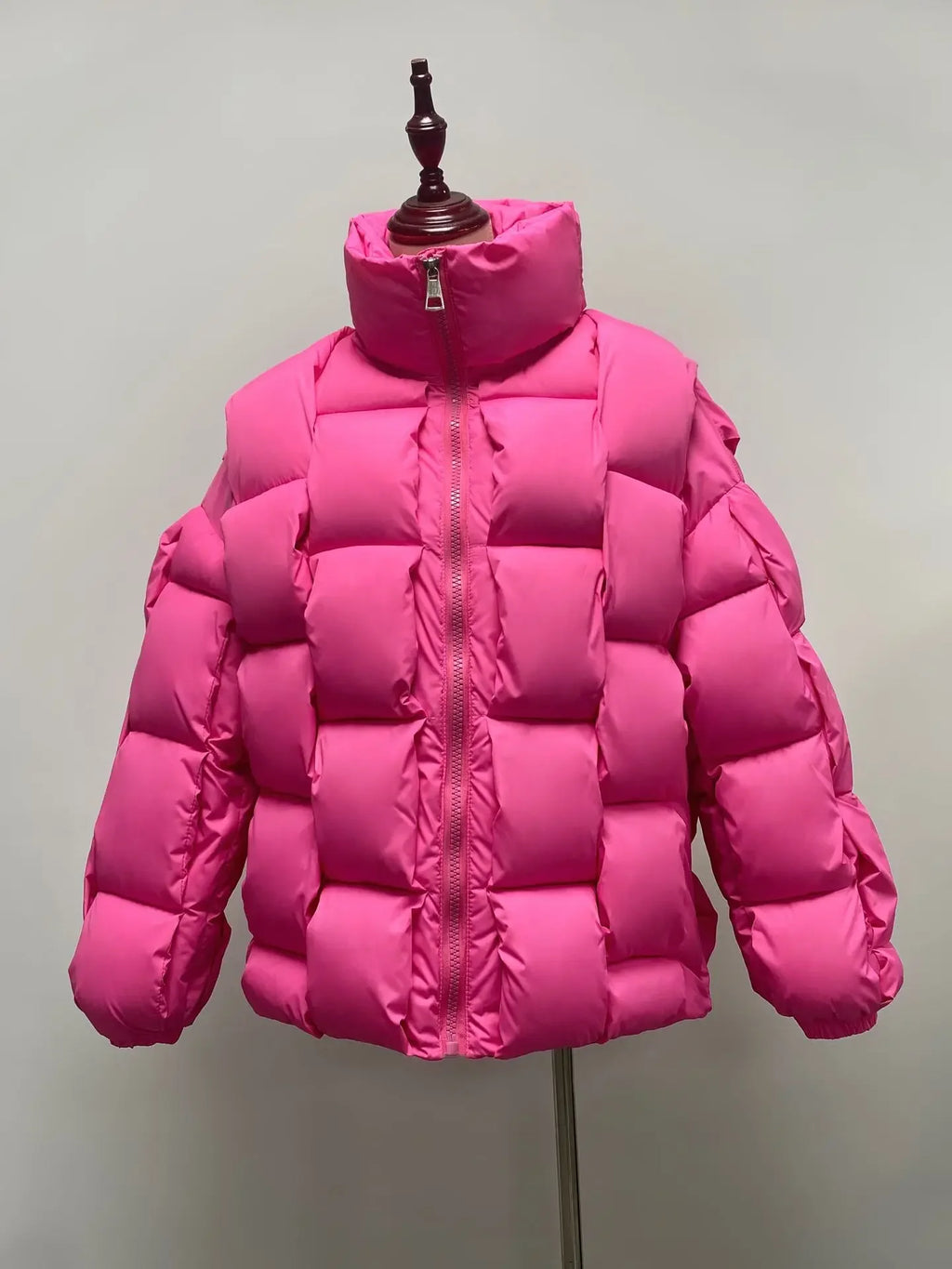 Women's Winter Jacket – Loose Thick Cotton Coat | Office Lady High Street Style