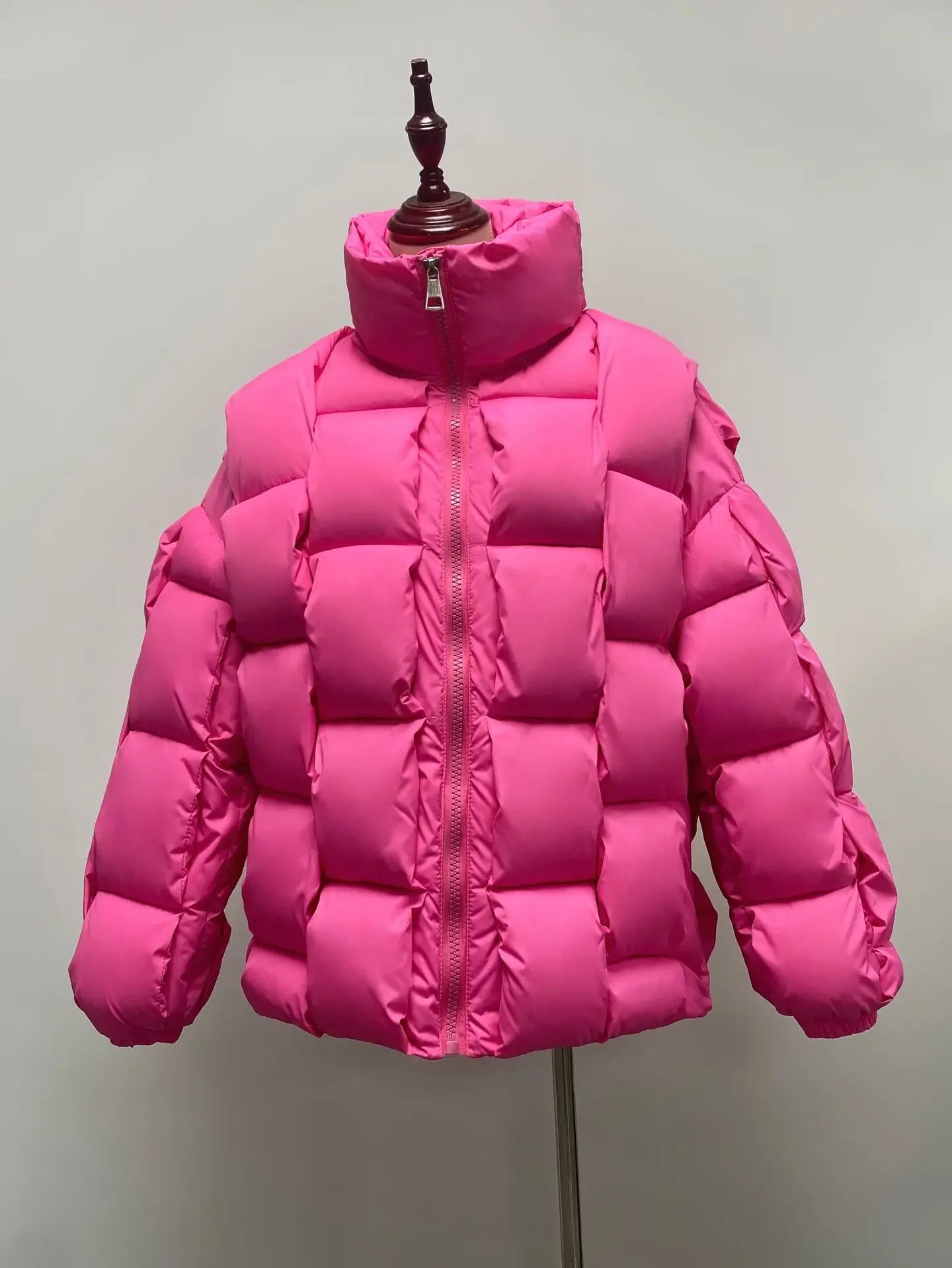 Women's Winter Jacket – Loose Thick Cotton Coat | Office Lady High Street Style