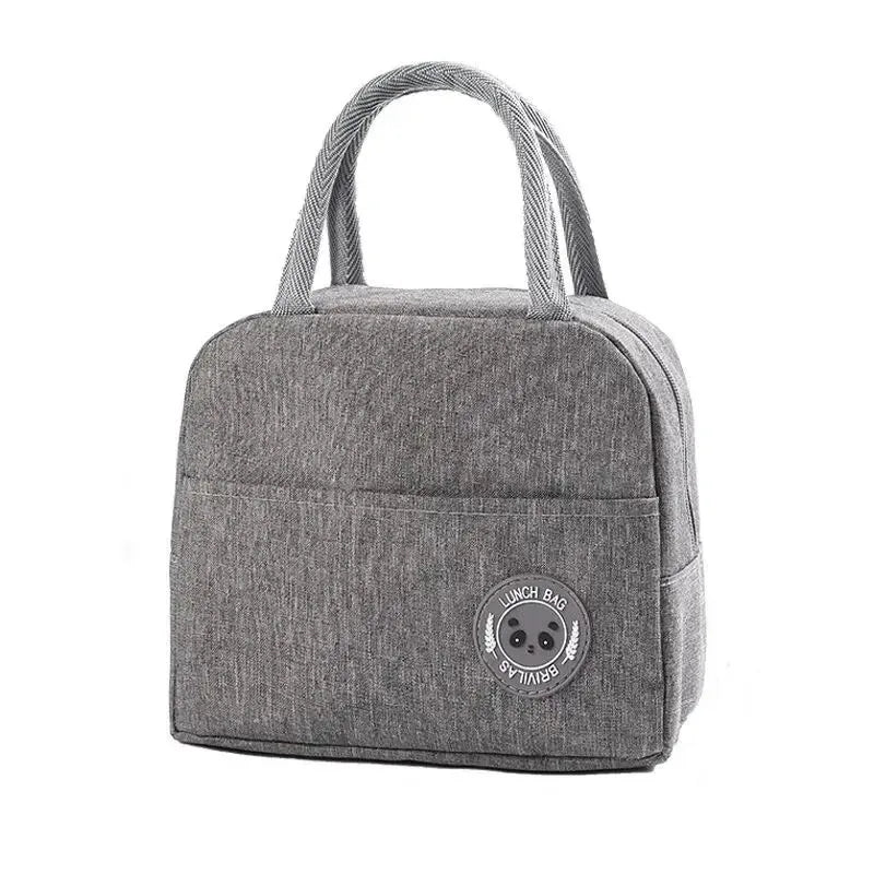 Bolsa Térmica para Marmita com Papel Alumínio Lancheira Isolante para Escola e Trabalho