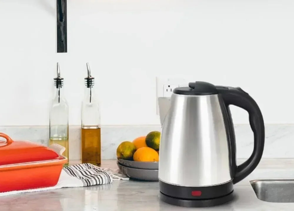 2L Food Grade Stainless Steel Electric Kettle Fast Boiling Water Heater Multifunctional Teapot for Coffee Beverage
